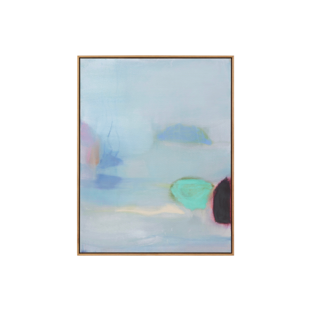 Morning Swim, original contemporary painting for sale by Perth artist Kate Dolan, 2025