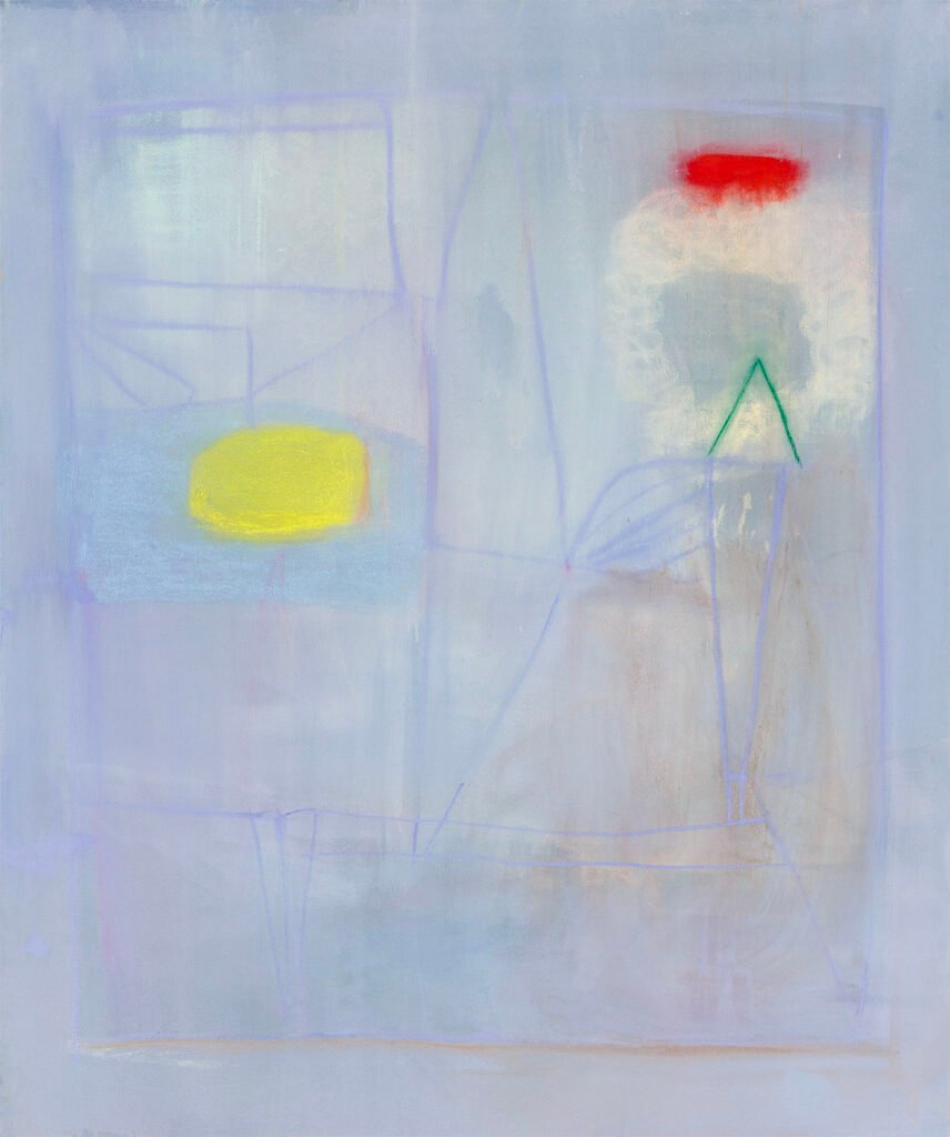 Invisible Journey, 100x120cm original abstract painting by Perth artist Kate Dolan, 2025