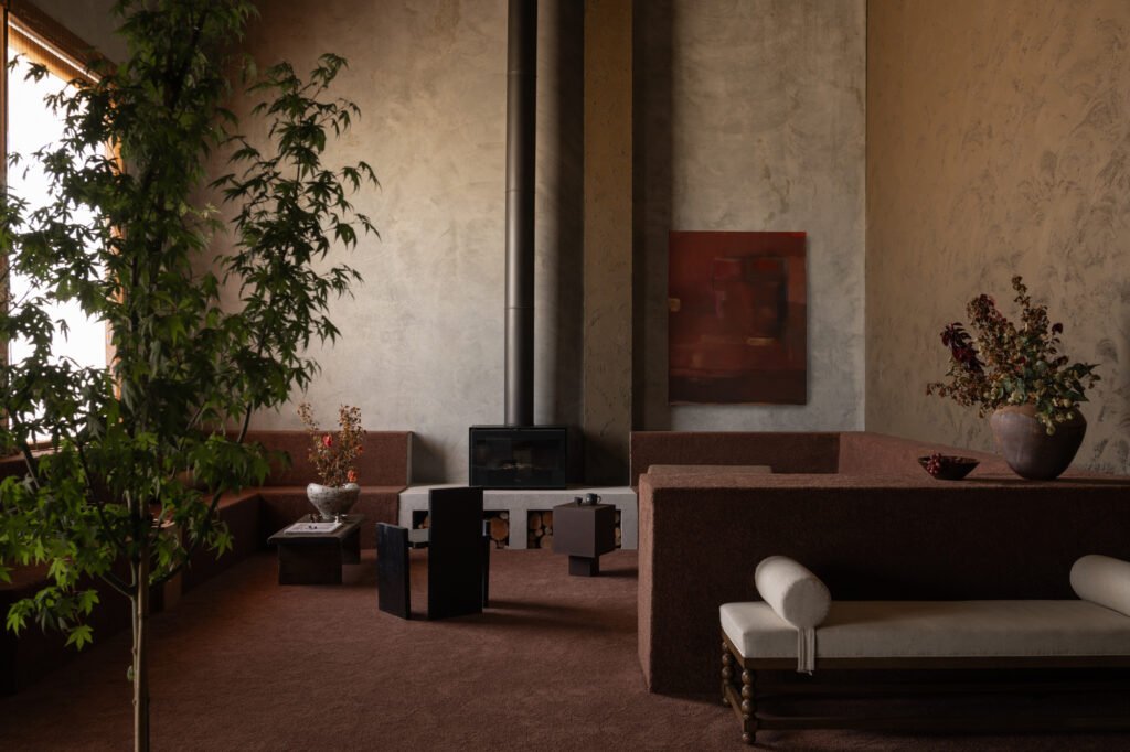 Original painting by Kate Dolan installed in Perth commercial interior.